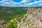Canyon of Lobos river viewed from La Galiana viewpoint, Spain