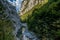Canyon of the Moraca river. Montenegro