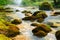 Canyon Mostnica near lake Bohinj in Slovenia