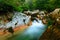 Canyon Mostnica near lake Bohinj in Slovenia