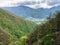 Canyon of the river Sementina or Valle di Sementina, Monte Carasso