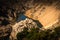 Canyon of river Zrmanja at night