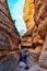 A Canyon at Tent Rocks in Kasha Katuwe