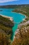 Canyon of Verdon and lake Sainte-Croix - Provence France