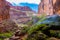 Canyon View From Behind Ribbon Falls On The North Kaibab Trail