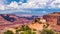 Canyon view, summer scenic, Canyonlands National Park