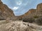 Canyon Walls Tower Over Strawhouse Trail in Big Bend