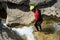 Canyoning in Gorgonchon Canyon, Spain