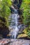 Canyoning in waterfall at blue mountians