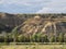 Canyons and Cottonwood Trees, Teddy Roosevelt National Park, North Dakota