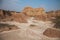 Canyons formed by soil erosion