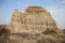 Canyons formed by soil erosion and weathering