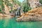 Canyons of Furnas and the waterfall, CapitÃ³lio MG, Brazil.