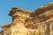 Canyons in the Namibe Desert. Africa. Angola. With erosion marks