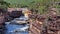 Canyons on the way to the Buracao waterfall, Ibicoara, Chapada Diamantina in Bahia, Brazil