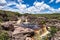 Canyons on the way to the Buracao waterfall, Ibicoara, Chapada Diamantina in Bahia, Brazil