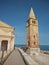 Caorle venice madonna dell`angelo church tower view