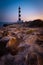 The Cap Artrutx Lighthouse on the Spanish mediterranean island of Menorca.