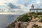 Cap Blanc lighthouse on the island of Mallorca