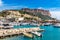 Cap Canaille And Boats In Port Of Cassis,France