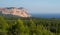 The Cap-Canaille seen of the road of the creek of En-Vau near Cassis - Bouches-du-Rhone France