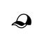 cap casual flat icon vector illustration