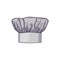 cap chef hat cartoon vector illustration