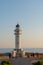 Cap de Barbarie Lighthouse in Formentera in the summer of 2021