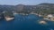 Cap de creus and lighthouse view from aerial perspective