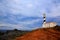 Cap de Favaritx sunset lighthouse cape in Mahon