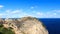 Cap de Formentor Lighthouse panorama and Mediterranean Sea, Majorca