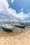 Cap Ferret, Arcachon Bay, France, in front of the dune of Pilat