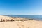 Cap Ferret, Arcachon Bay, France. The small beach of Grand Piquey