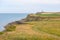 Cap Gris Nez on a cloudy day in summer