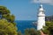 Cap Gros lighthouse, Port Soller, Mallorca Island, Spain