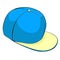 The is cap headdress summer. vector illustration