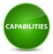 Capabilities elegant green round button