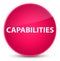 Capabilities elegant pink round button