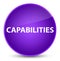 Capabilities elegant purple round button