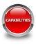 Capabilities glossy red round button