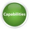 Capabilities premium soft green round button