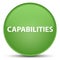 Capabilities special soft green round button