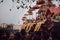 Caparisoned elephants at Kottayam Temple Festival