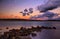 Cape Agulhas Lagoon sunset