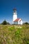 Cape Blanco Lighthouse with native flowers