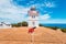 Cape Borda square lighthouse with cannon, Kangaroo Island