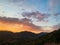 Cape Carbonara panorama at sunset. Villasimius, Sardinia, Italy