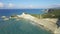 Cape Drastis Greece Corfu Aerial 4K