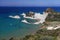 Cape Drastis on the Greek island of Corfu