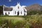 Cape Dutch style church in winelands, South Africa